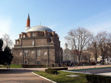 Sofya 'daki Banya Bashi Camii. Bulgaristan