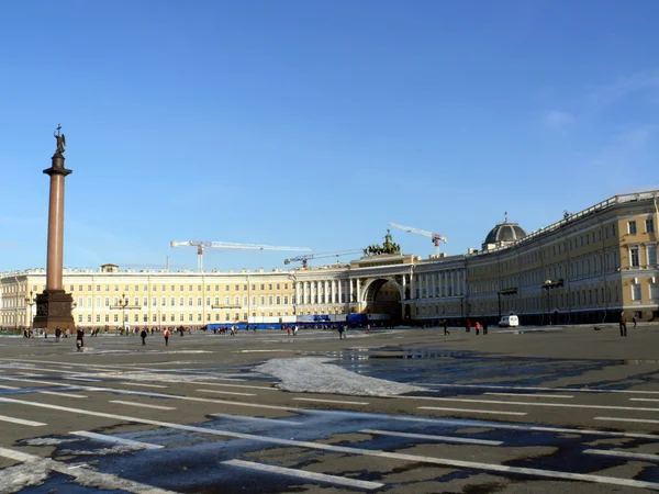 stock image Museum Hermitage in Saint-Petersburg, Russia