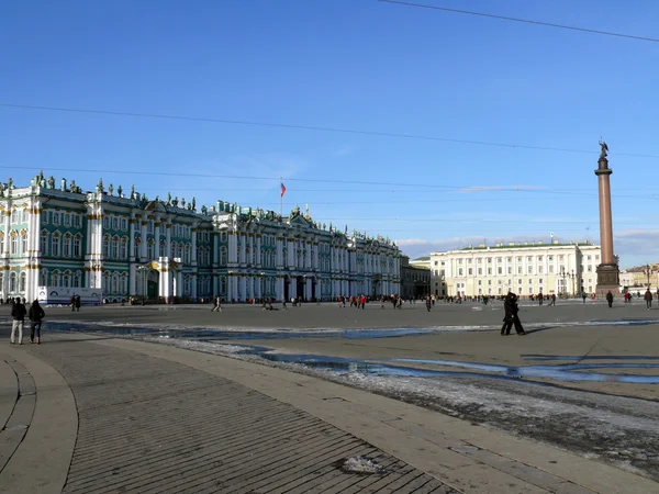 Μουσείο Ερμιτάζ στην Αγία Πετρούπολη, Ρωσία — Φωτογραφία Αρχείου