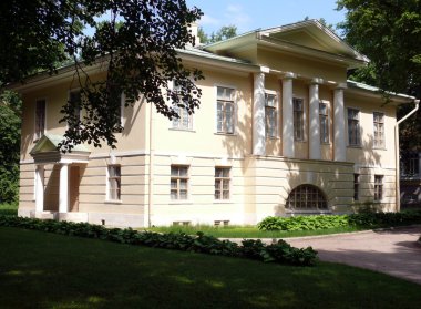 The bureau outhouse in Arkhangelskoye Estate. Moscow clipart