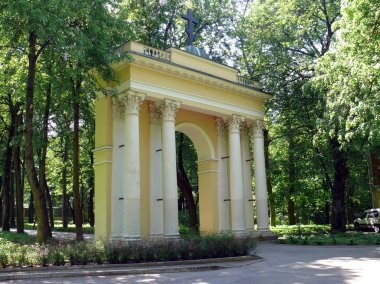 arkhangelskoye Estate saint gates. Moskova