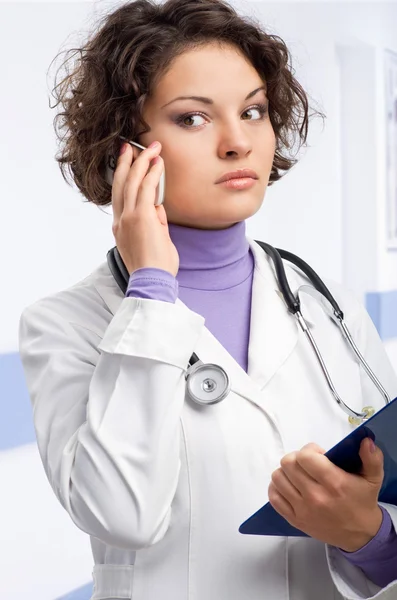 Doctor in an hospital — Stock Photo, Image