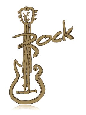 Rock Guitar clipart