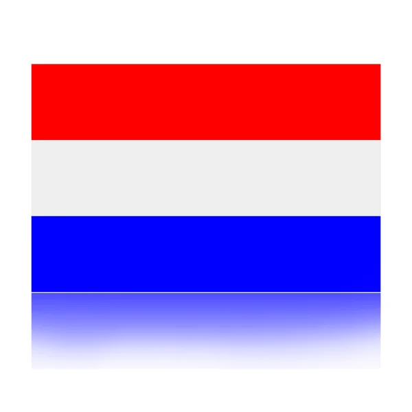 Hollanda bayrağı — Stok fotoğraf