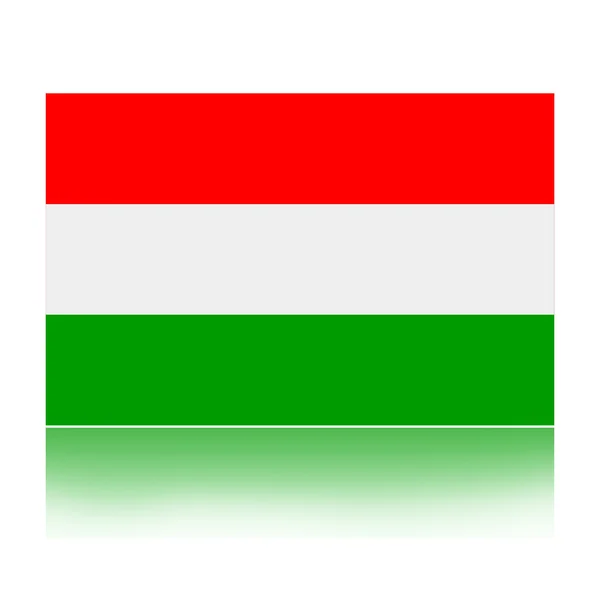 Bandeira da Hungria — Fotografia de Stock