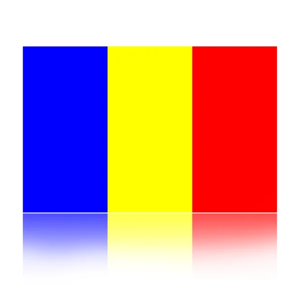 Bandiera della Romania — Foto Stock