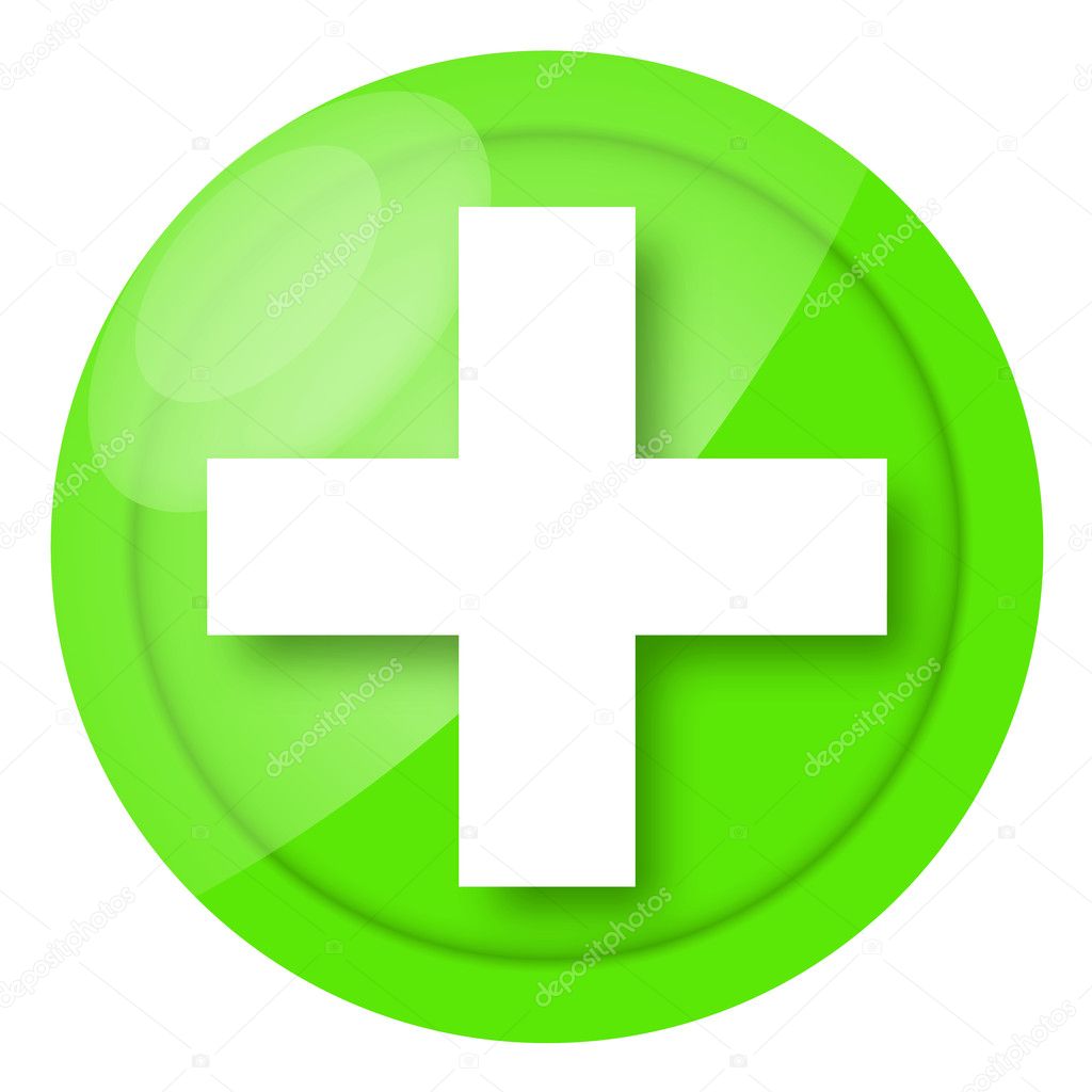 Green medical sign — Stock Photo © Skovoroda #7312046