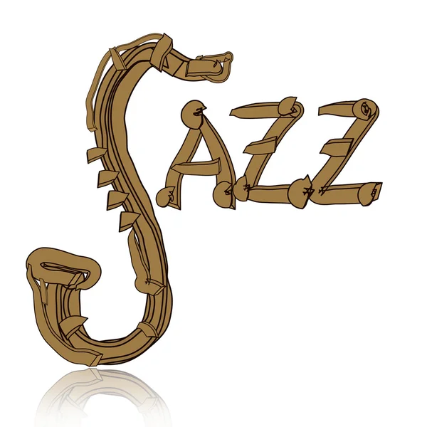 Koncepcja jazzowy — Zdjęcie stockowe
