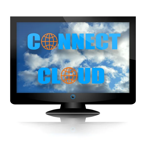 Connetti cloud — Foto Stock