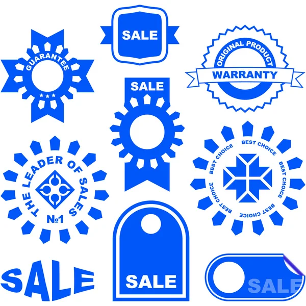 Vector great collection of sale elements. — Stock Vector