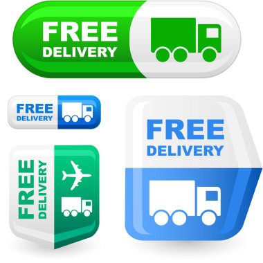 Free delivery elements for sale clipart