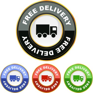 Free delivery elements for sale clipart