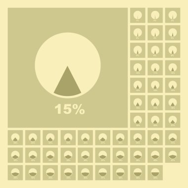 Diagram vector set. Business statistics vector. clipart