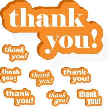 THANK YOU! clipart