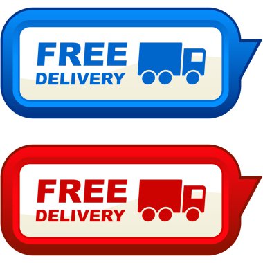 Free delivery elements for sale clipart