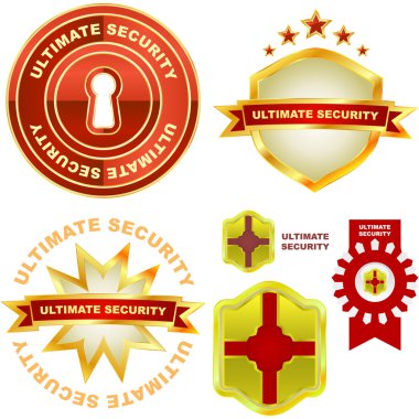 Ultimate secutity. clipart