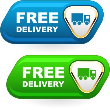 Free delivery elements for sale clipart