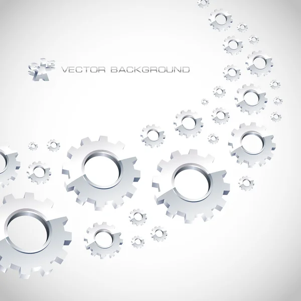 VECTOR GEAR BackGROUND. — 스톡 벡터