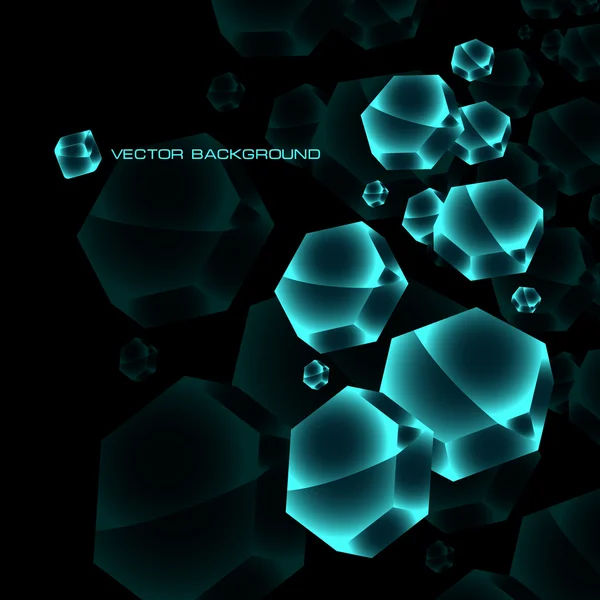 Abstract hexagon background. — Stock Vector