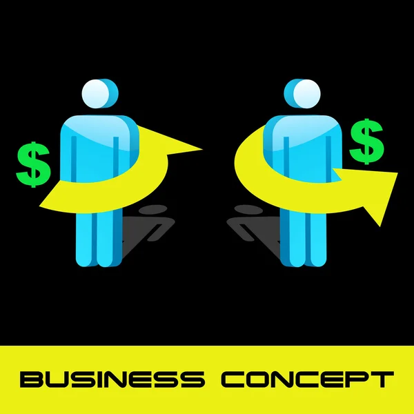 Concept d'entreprise. — Image vectorielle