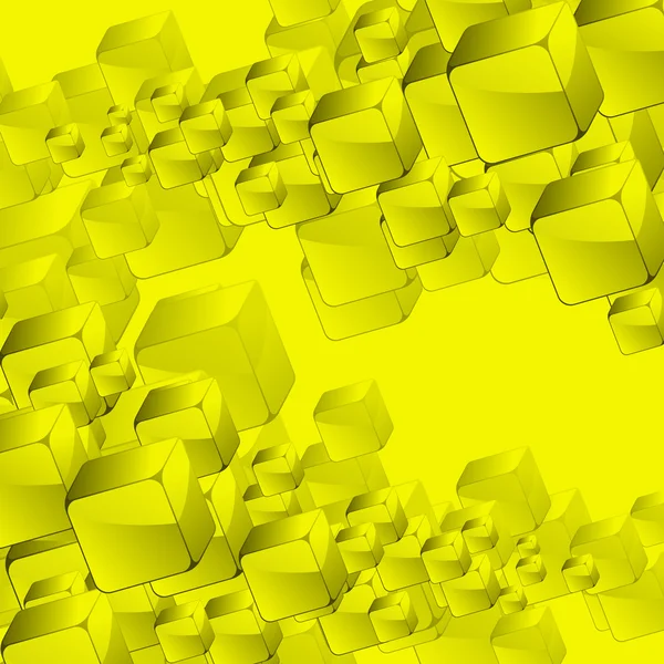 Abstrait blocs d'or fond — Image vectorielle