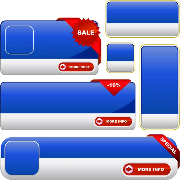 Vektor banner för försäljning — Stock vektor