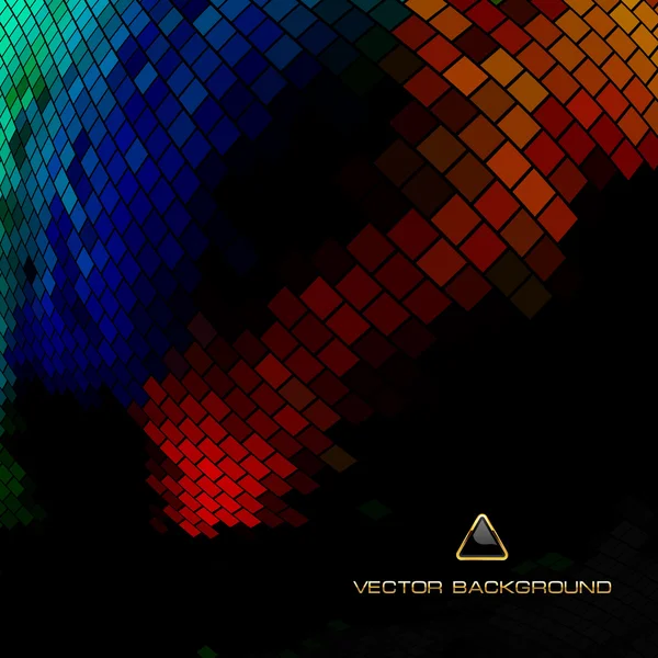 Fondo abstracto del mosaico . — Vector de stock