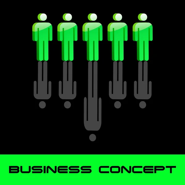 Concept d'entreprise. — Image vectorielle