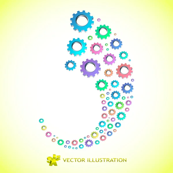 Vektorové zařízení pozadí. abstraktní ilustrace. — Stockový vektor