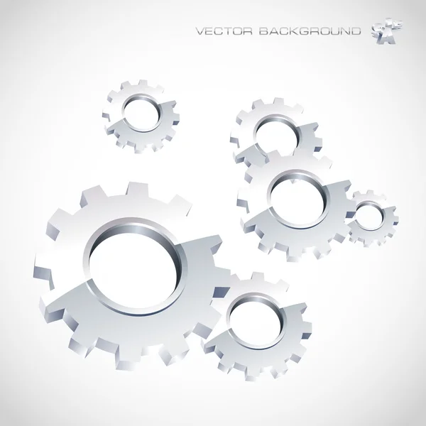VECTOR GEAR BackGROUND. — 스톡 벡터
