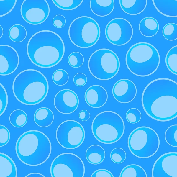 Seamless pattern with water drops. — Stock Vector