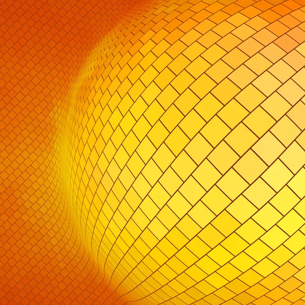 Vektor gyllene mosaik. abstrakt bakgrund. — Stock vektor
