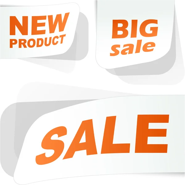 Vector great collection of sale elements. — Stock Vector