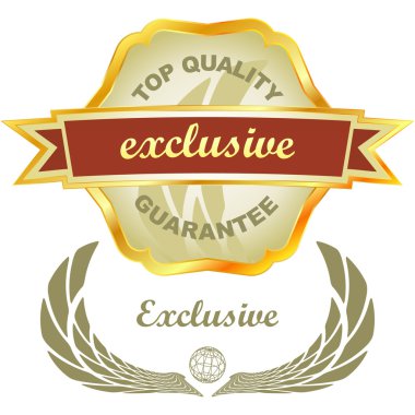 Exclusive vector emblem. clipart