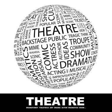 THEATRE. clipart