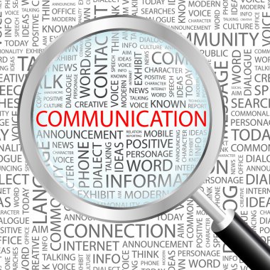 COMMUNICATION. clipart