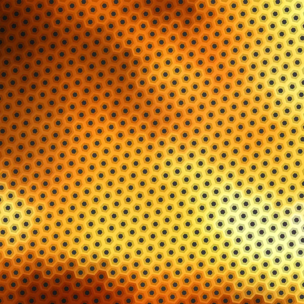 Vektor gyllene mosaik. abstrakt bakgrund. — Stock vektor