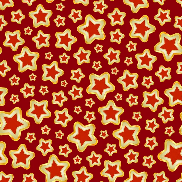 Seamless pattern with stars. — Stock Vector