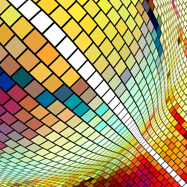 Mosaik bakgrund. vektor illustration. — Stock vektor