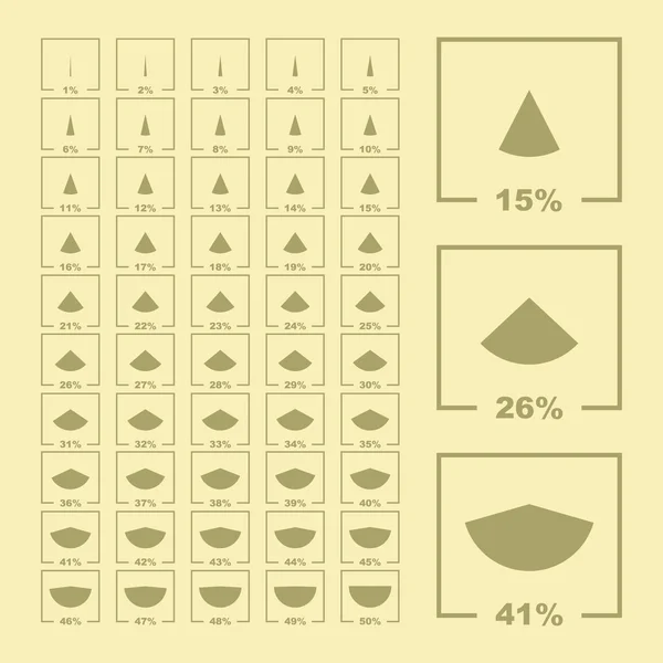 stock vector Diagram set. Business statistics vector