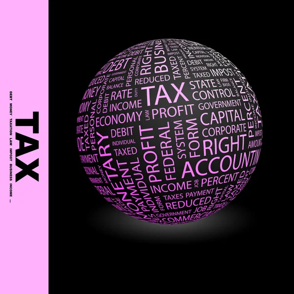 Impôt . — Image vectorielle