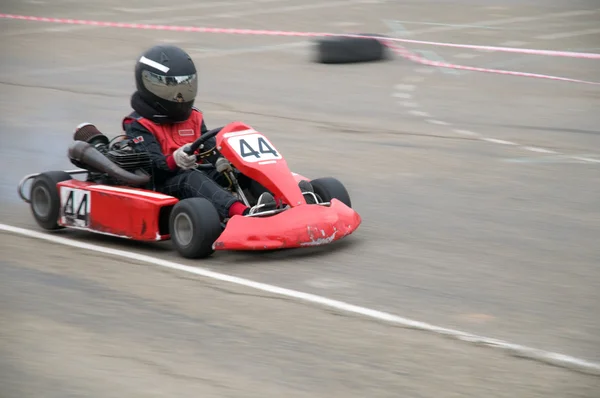 Kart racing — Foto Stock