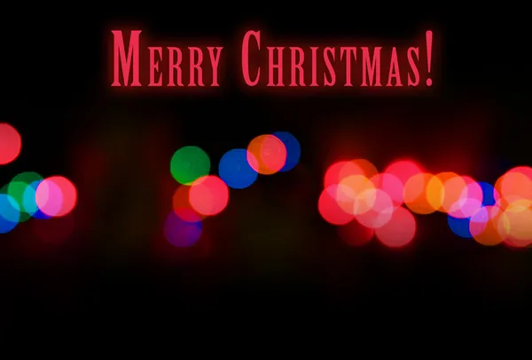 Glittery kleurrijke zwarte Kerstmis achtergrond — Stockfoto