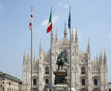 Vittorio emanuele II anıtı Milano