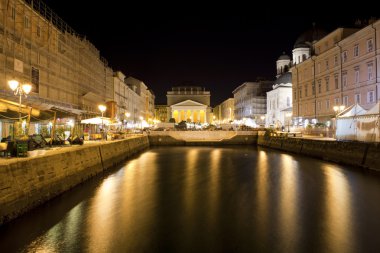 St. Antonio cathedral, Trieste - Italy clipart