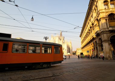 Milano şehir tramvay