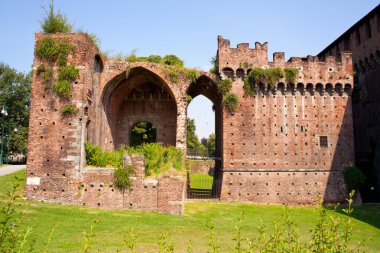 Sforzesco castle, Milan clipart