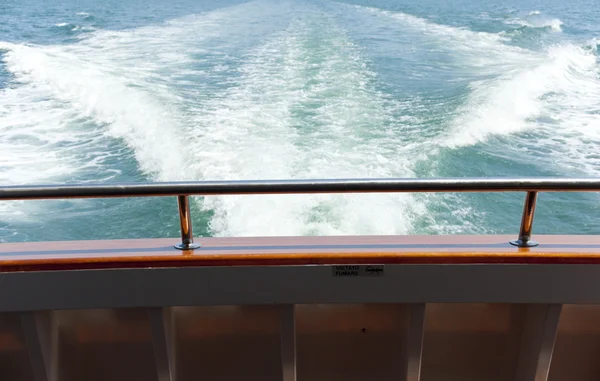 Vista al mar de un ferry —  Fotos de Stock
