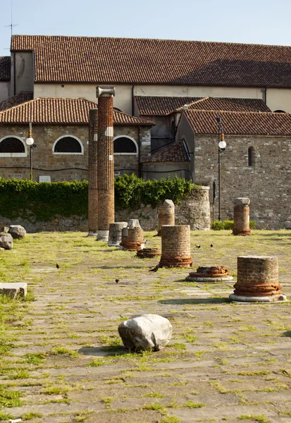 Rovine romane di San Giusto, Trieste — Foto Stock