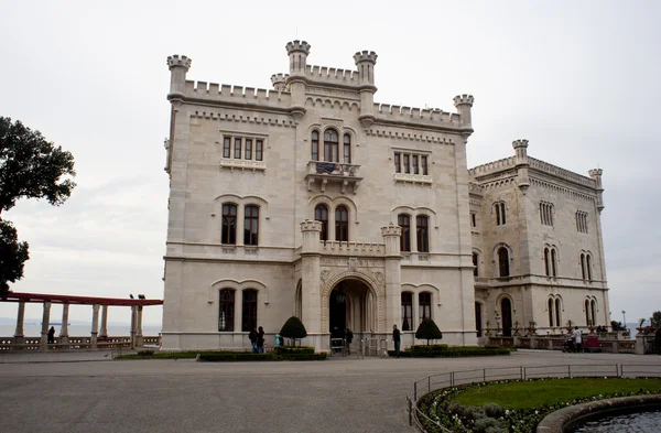 Miramare castle, Trieste — Stock Photo, Image
